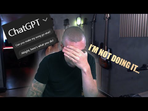 Asking ChatGPT how to make my music go viral