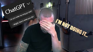 Asking ChatGPT how to make my music go viral