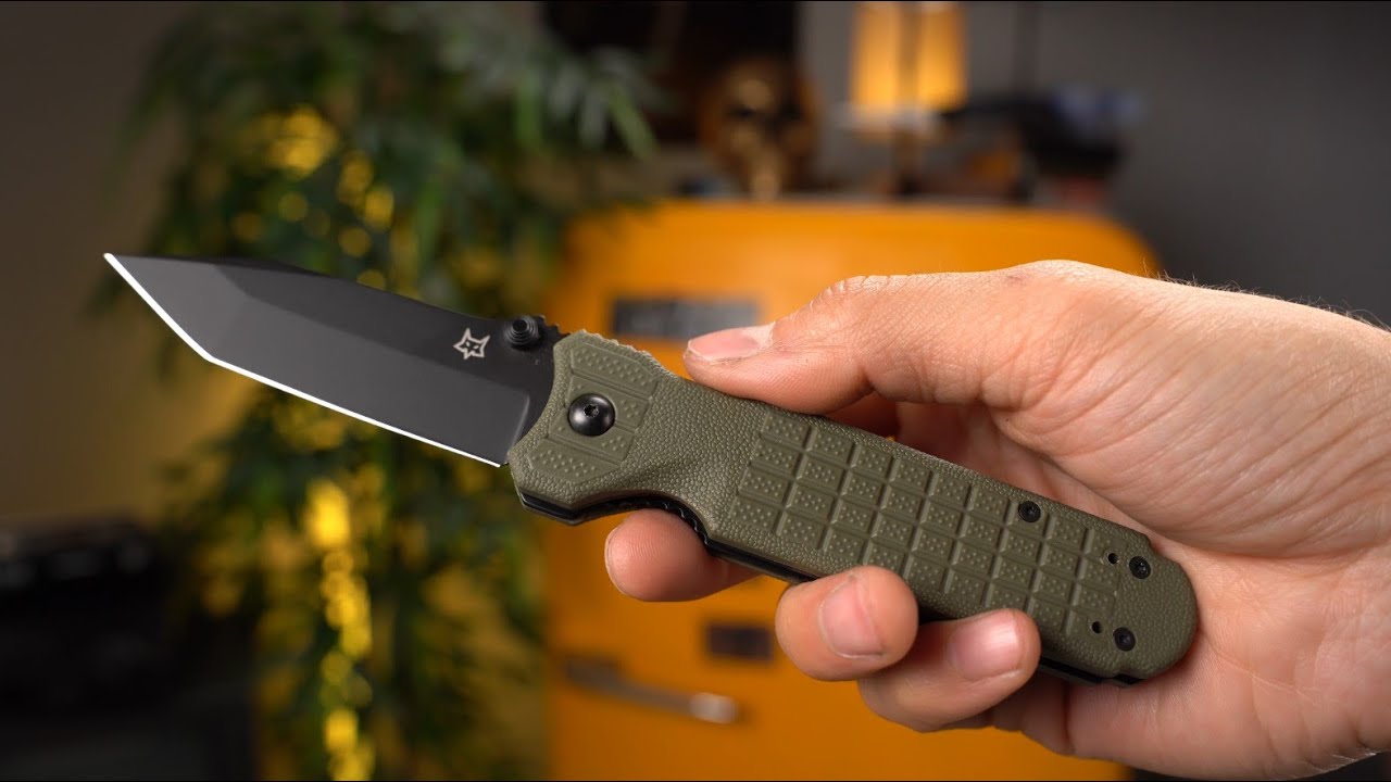 Нож FOX Predator Evolution black сталь Niolox рукоять OD green FRN (FX-449 OD)