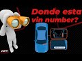 Donde esta el vin number del auto  apvmotorusa