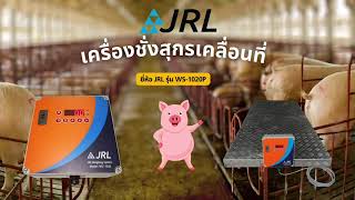 Mobile pig scale JRL WS 1020P : Calibration