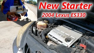 Replacing A Starter on a Lexus ES330