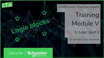 EcoStruxure Machine Expert Training - M5.3 Logic (Part1) [Audio issue]