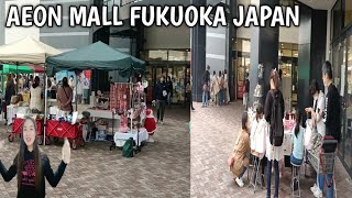 FUKUOKA JAPAN AEON MALL WALKING TOUR 4K✨ #fukuoka  #japan