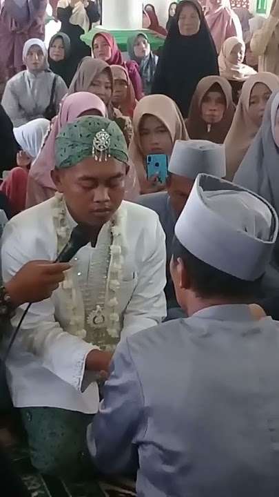 IJAB QOBUL ||AKAD NIKAH || BAHASA SUNDA #pernikahan #sunda #shorts #reels