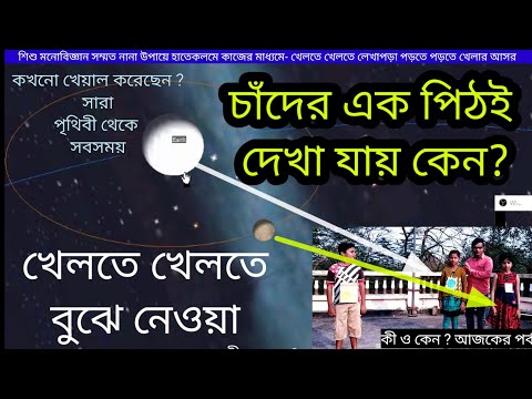 ভিডিও: কীভাবে আমরা চাঁদের অন্ধকার দিকটি দেখি না?