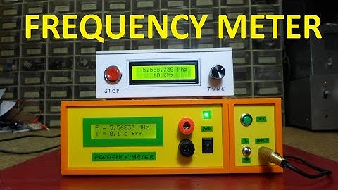 DIY simple Arduino Frequency Meter up to 6.5MHz