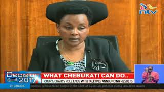 Supreme Court rules IEBC Chair can't edit presidential results