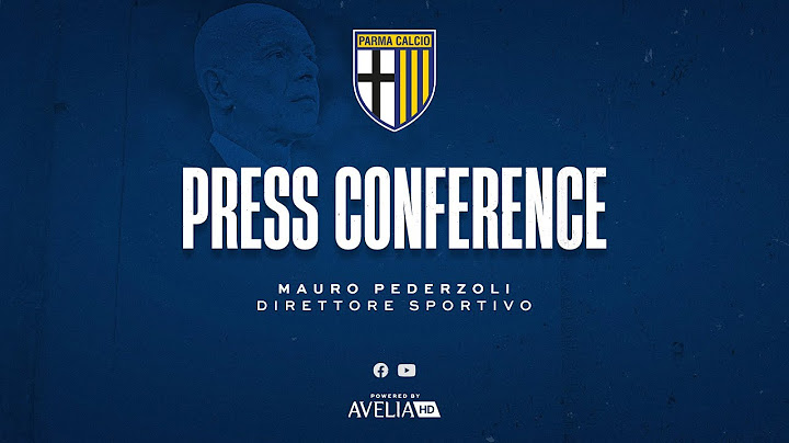 La conferenza stampa del Direttore Sportivo Mauro Pederzoli