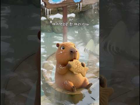 영상에 '카피바라 붕어빵' 몇 번 나왔게 | #shorts #에버랜드 #Whatever