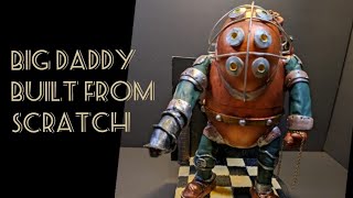 Scratch built Big Daddy. Using clay and trash.#scratchbuild