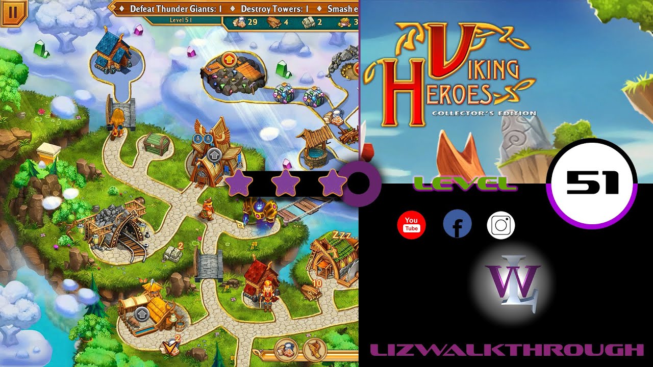 Viking Heroes - Level 51 Walkthrough