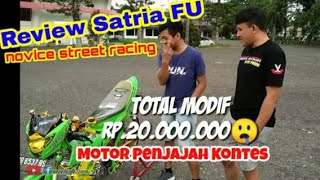 Review Motor Satria FU Novice Street Racing Modif 20Juta