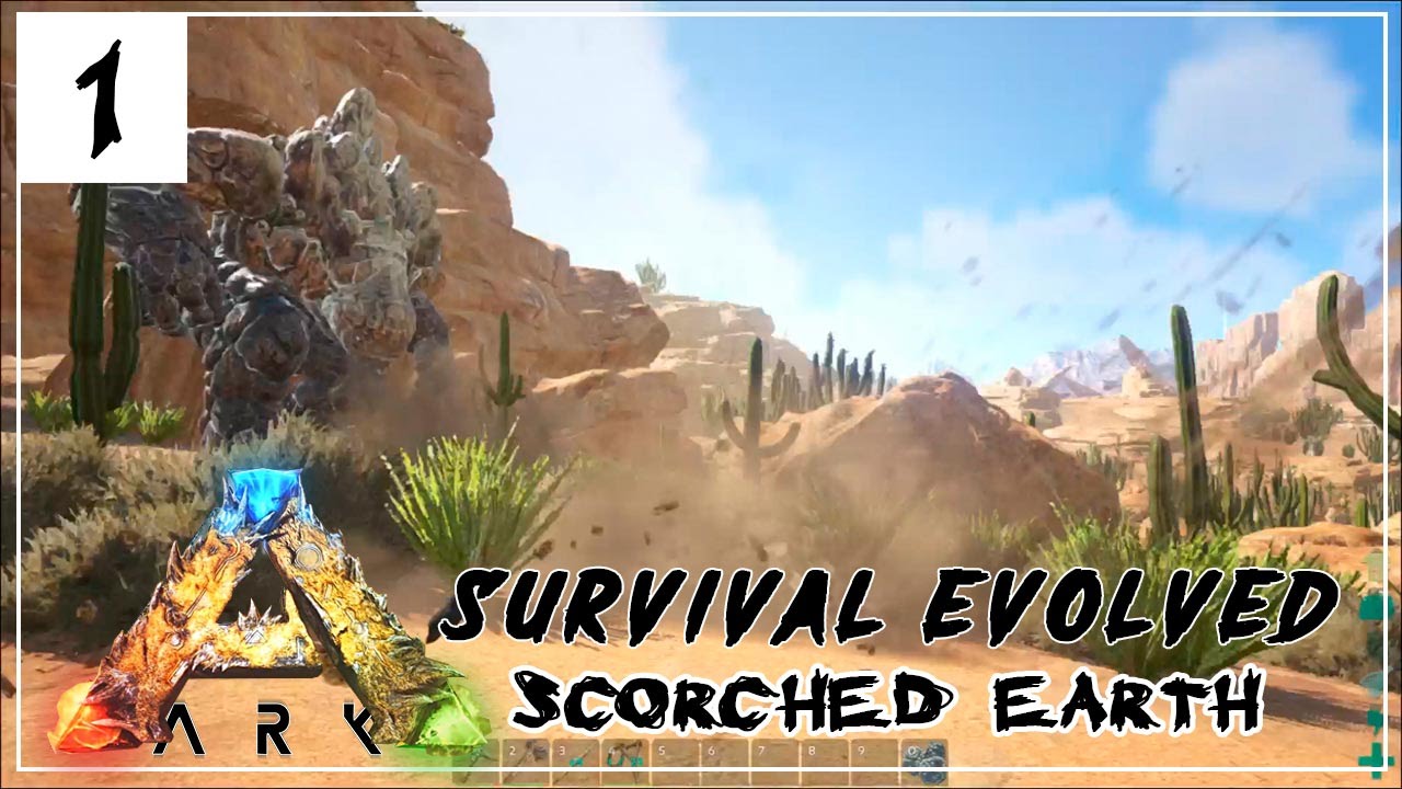Ark Scorched Earth Welcome To Australia Ep 1 Scorched Earth Dlc Map Gameplay Youtube