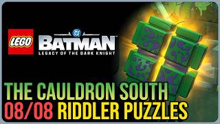 The Cauldron South – All 8 Riddler Puzzle Solutions – Lego Batman: Legacy of the Dark Knight