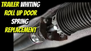 Replace WHITING Roll UP Door Spring Operator Box Truck/trailer