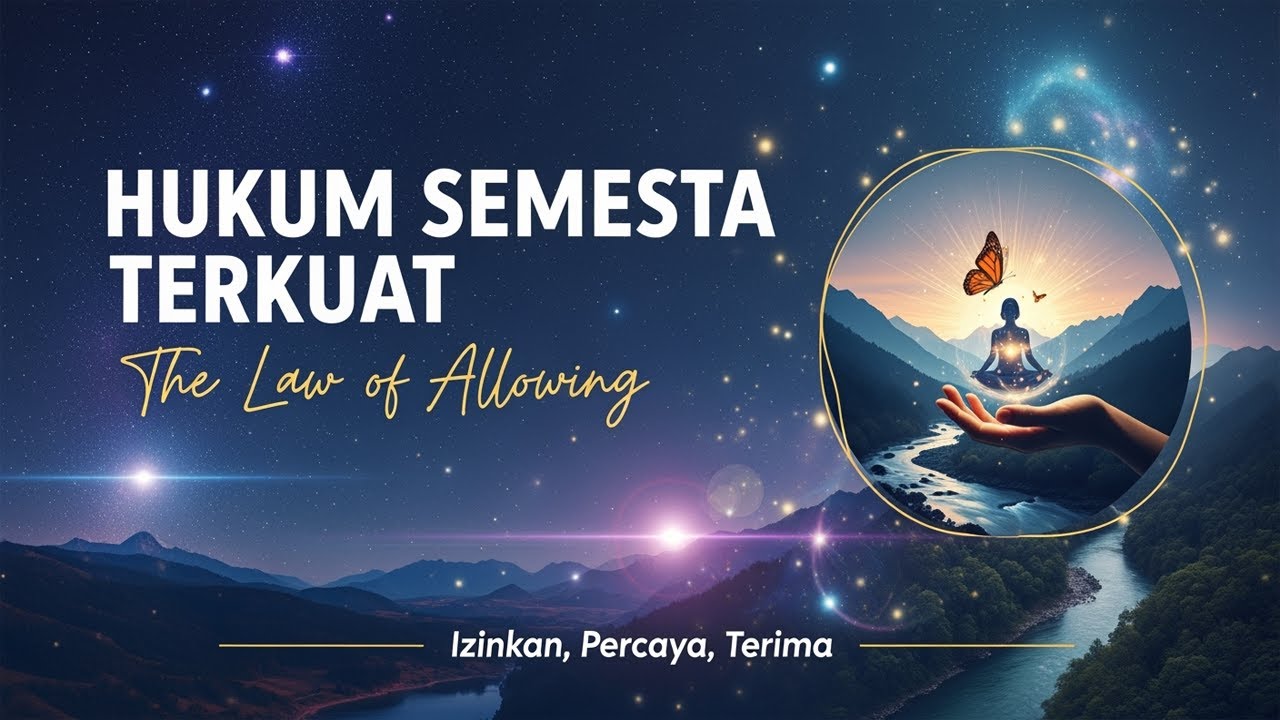 SIHIR PENERIMAAN: Rahasia Hidup Selaras dengan Alam Semesta & The Law of Allowing