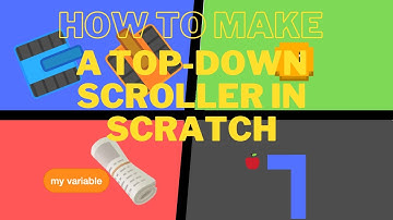How to Make a Basic Top-Down Scroller in Scratch || SUPER EASY!