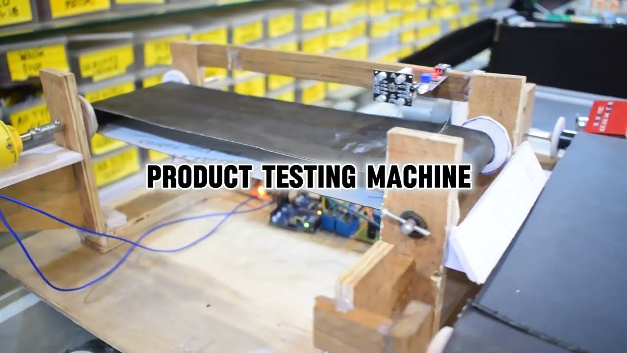 Product testing machine | best project for engineering be/b.tech.