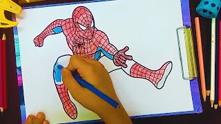 تلوين  سبايدر مان -  Coloring Spiderman screenshot 4