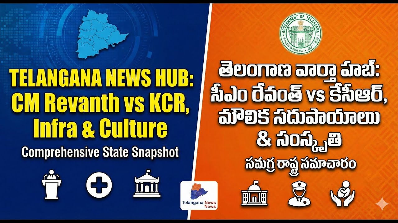 తెలంగాణ  సంఘర్షణ, వాగ్దానాలు, Telangana Daily News Digest and State Affairs Summary
