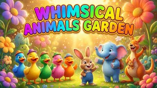 Five Little Ducks & Whimsical Garden Friends! |  Kids Songs & Nursery Rhymes! | 5 Little Ducks Kids screenshot 3