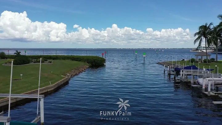 Punta Gorda Florida Historical and Cultural Attractions Aerial View