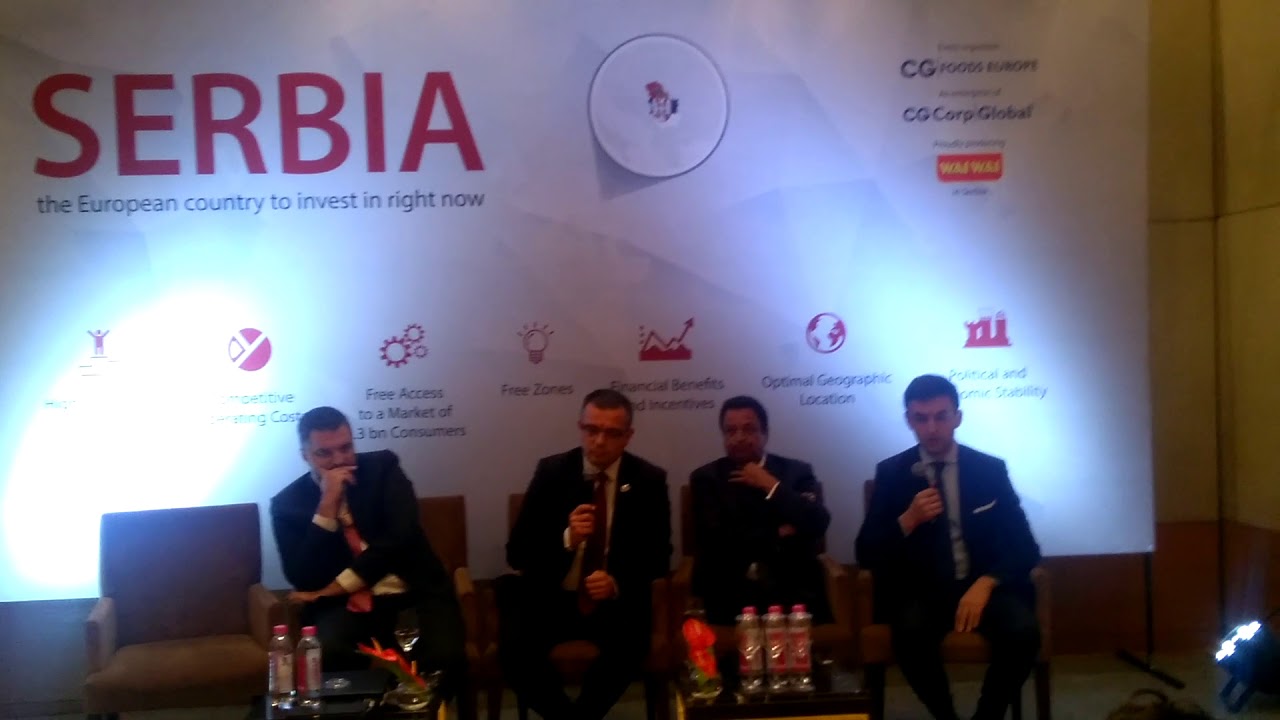 खबर हरियाणा न्यूज, 
CG CORP GLOBAL INDIA INVESTS $10 M IN SERBIA

Welcomes Mr. Branislav Nedimovic,