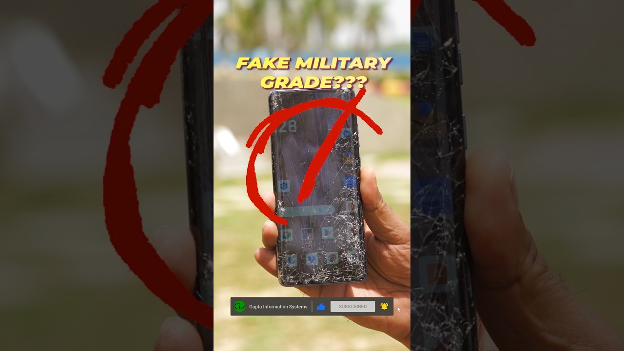 Fake MIL 810 ? Motorola Edge 60 Fusion Drop Test | Durability #shorts