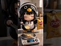 Snack Laboratory 🐧⚖️ #shorts