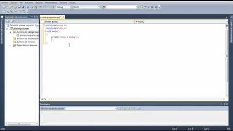 Tutorial Visual C++ Parte 1