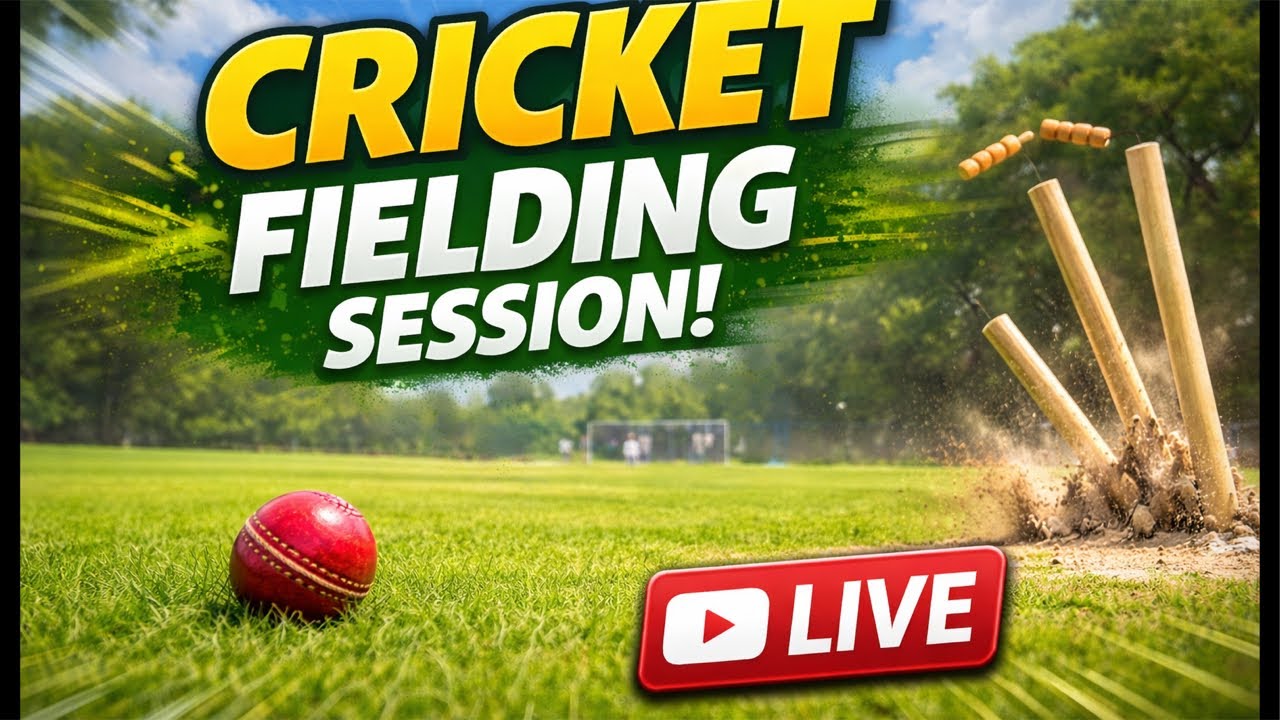 Fielding Drills & Practice | Cricket Live Session