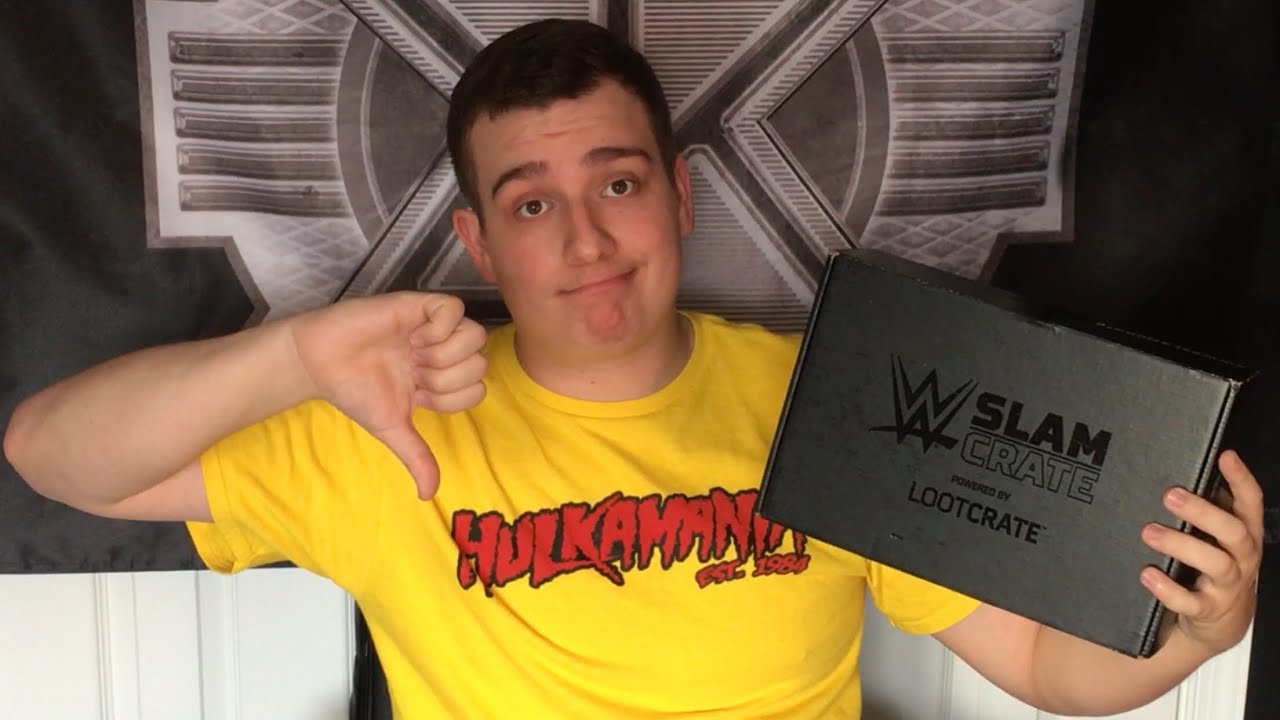 WWE Slam Crate Unboxing #7 Attitude - Rant On Why Slam Crate Sucks!