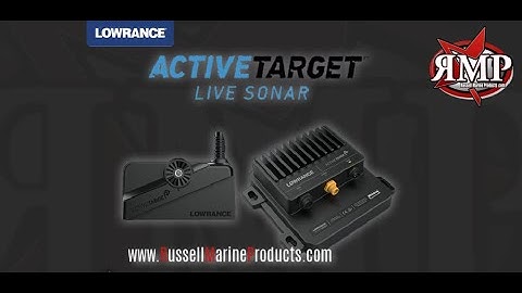 Lowrance Active Target first look by RMP