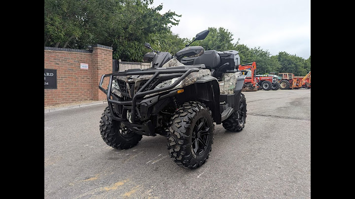 CF MOTO CFORCE 1000 ATV WALKAROUND