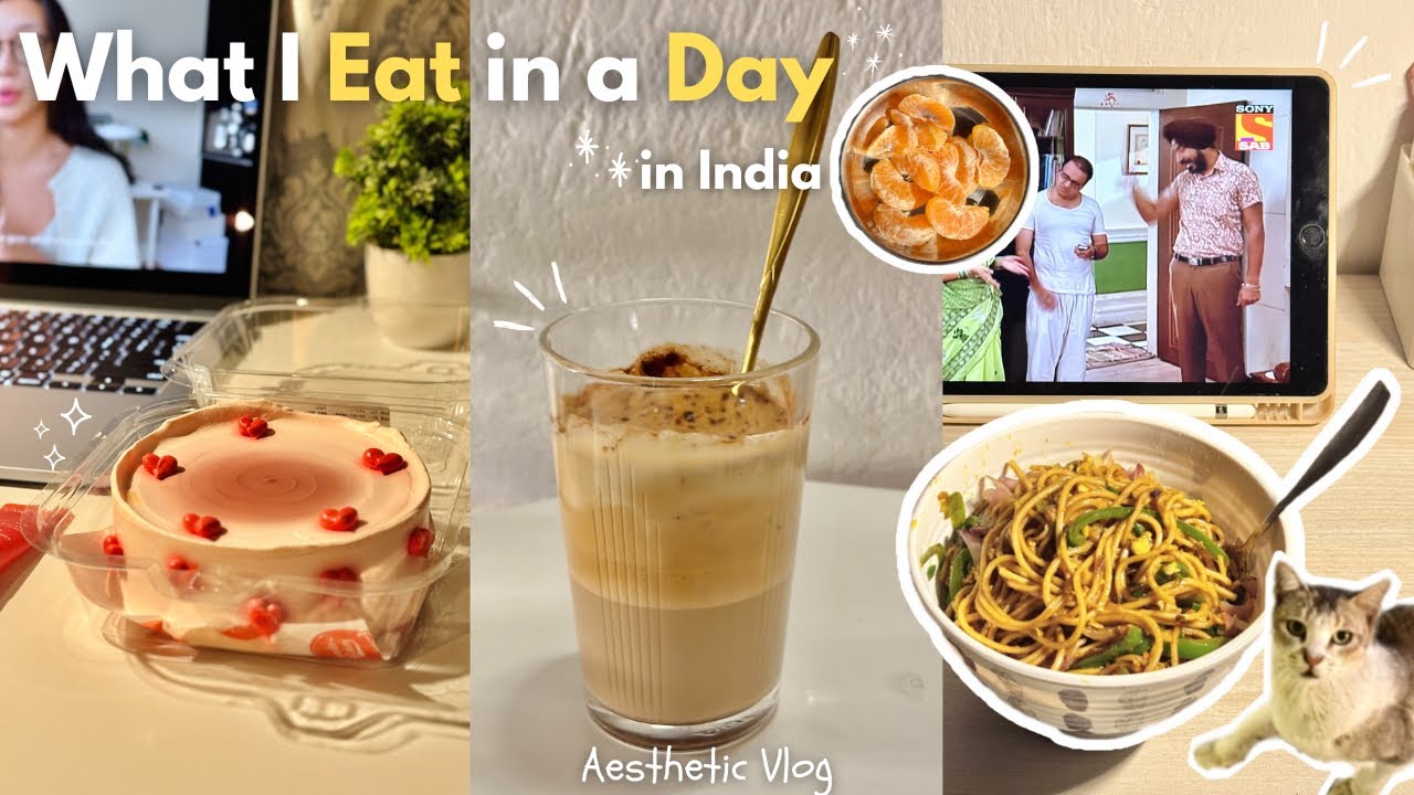 Что я ем за день 🎀 | Эстетический видеоблог 🍰 | Жизнь в Индии 🇮🇳 | Мини-видеоблог 🫧
