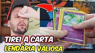 TIREI A CARTA LENDÁRIA DO ARTICUNO  CAPITÃO HUNTER CARTAS POKEMON TCG 