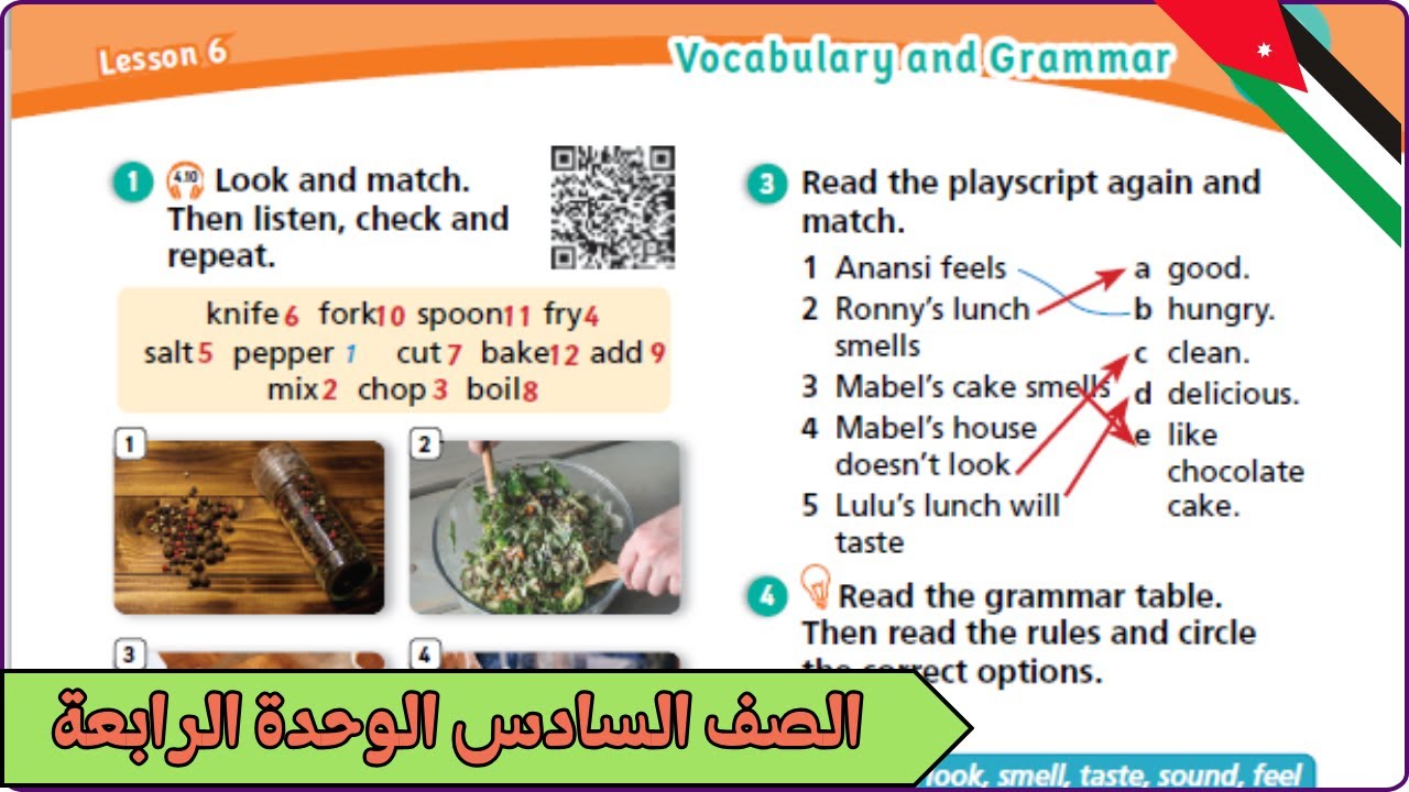 شرح سادس إنجليزي صفحة 47 الوحدة الرابعة | Jordan Team Together