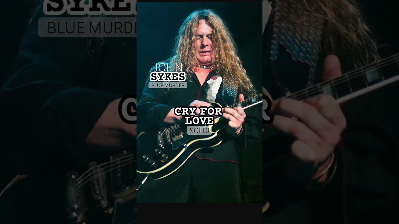 John Sykes', CRY FOR LOVE Solo! #johnsykes #bluemurder #whitesnake