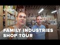 Family Industries Shop Tour | Live Printing at 400+ Events a Year