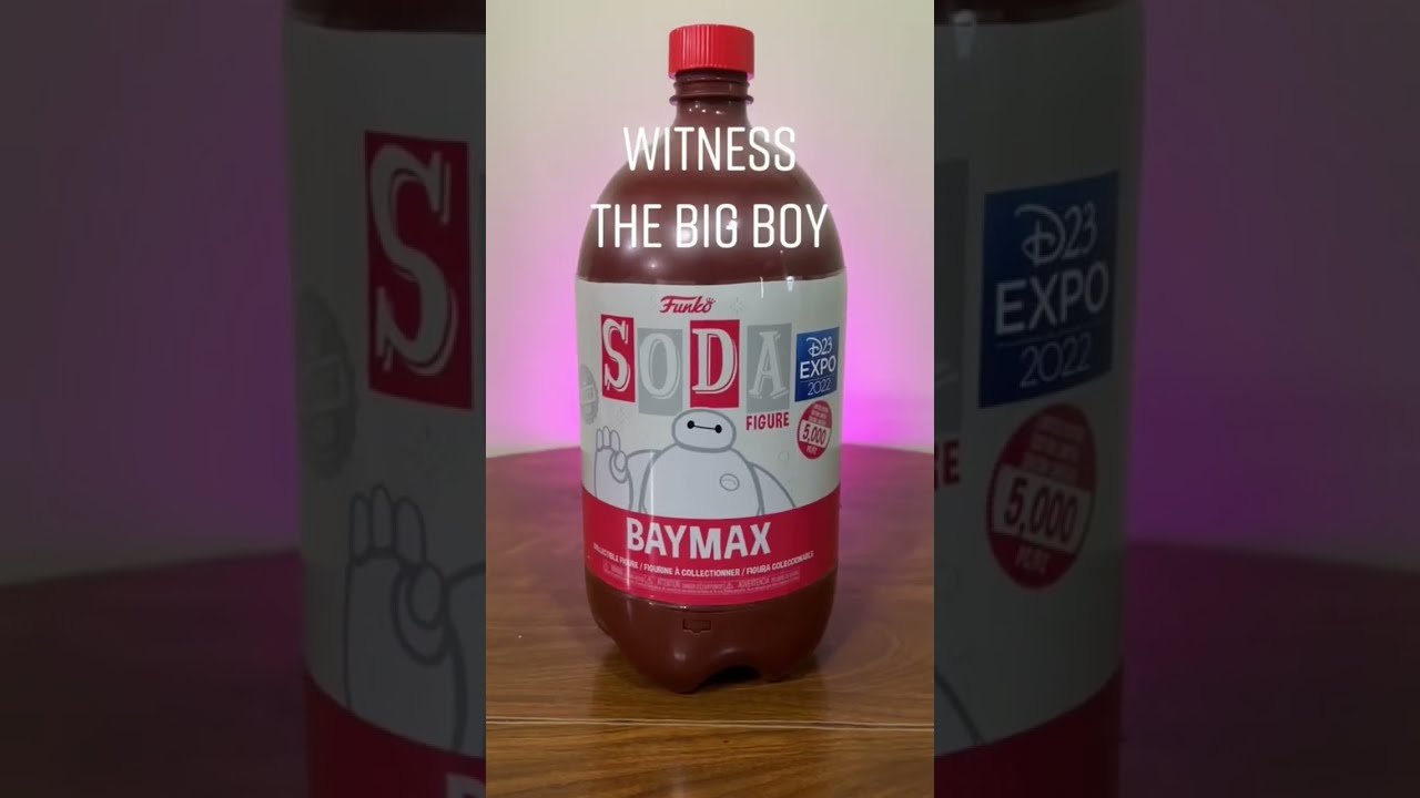 LOOK AT THIS BIG BOY The Fluffiest New Funko Soda Figure Baymax