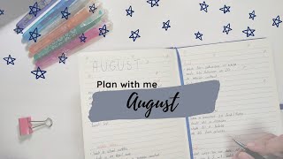 Plan With Me August 2020 Lifewithro