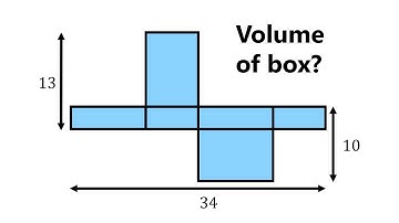 What is the volume when you fold this into a box?