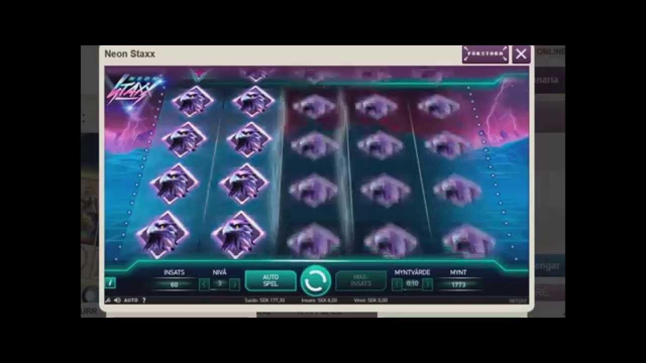 Winning on Neon Staxx