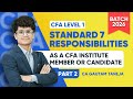CFA Level 1 Batch 2026 | Part 2: Code & Standards of Ethics | CA Gautam Taneja ,CA Arjun Mehra, CFA