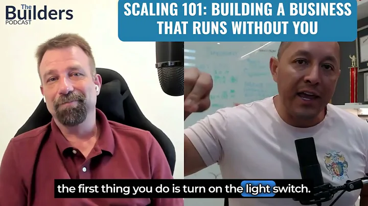 Edwin Carrion - Scaling 101: Building A Business That Runs Without You