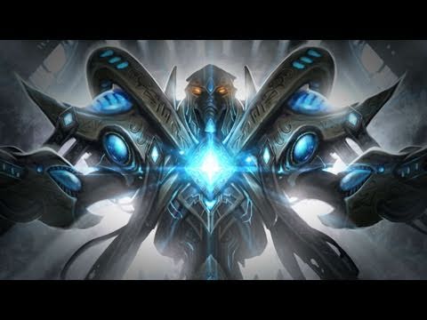 Видео: StarCraft II: игра за протоссов (RU)