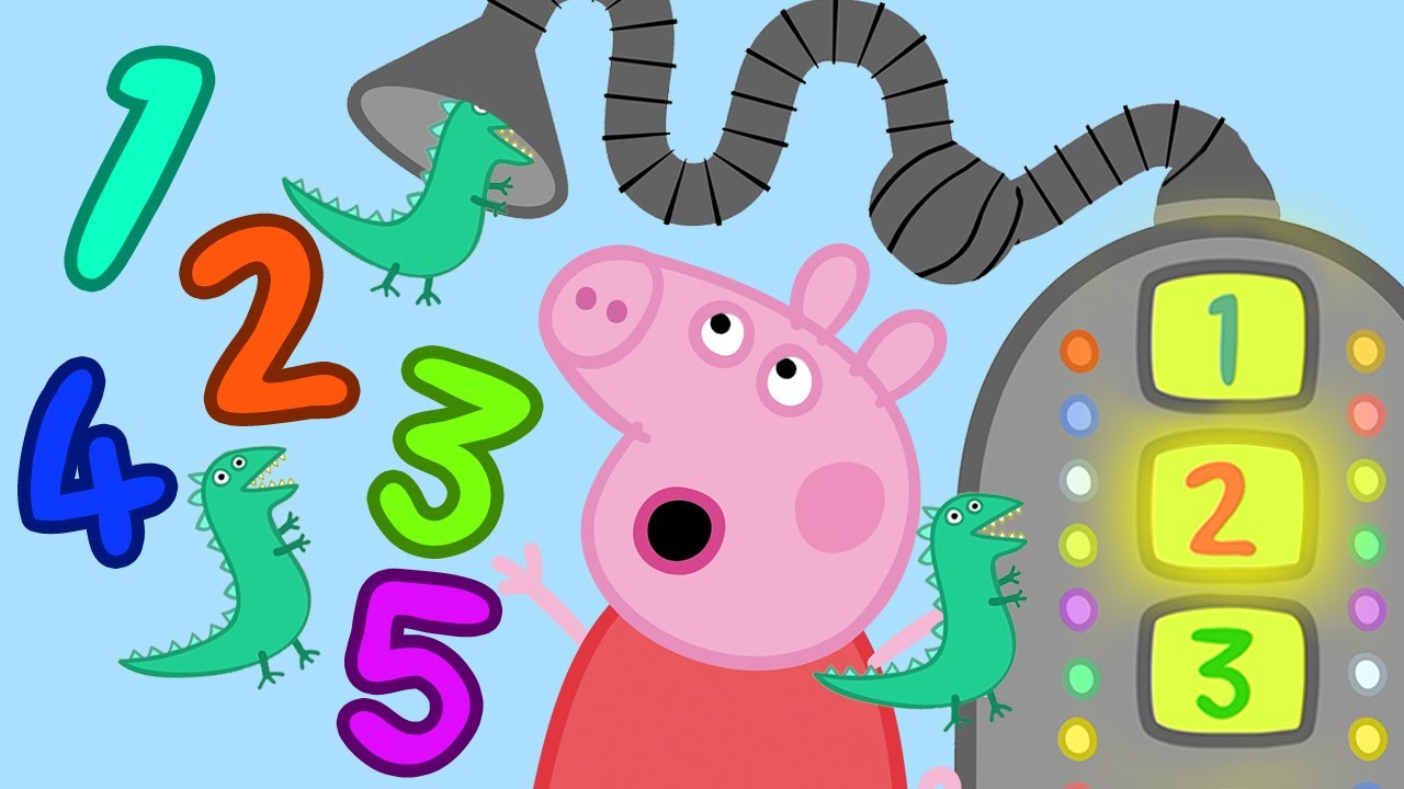 Peppa Pig 💯 Counting with Beep Bop Boop - 2 | Learning Videos for Toddlers | Learn with Peppa Pig