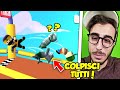 I MIEI AMICI YOUTUBER MI SFIDANO SU STUMBLE GUYS!!