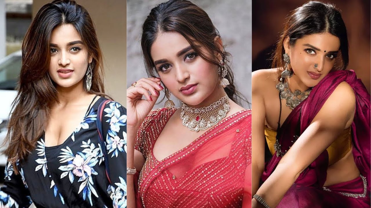 Nidhhi Agerwal glamorous photoshoot stunning beauty #nidhhiagerwal #trending